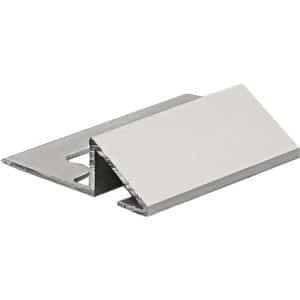 Arcansas Bodenausgleichsprofil Aluminium eloxiert Silber matt 23 x 12 x 900 mm