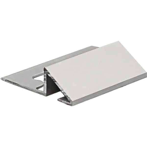 Arcansas Bodenausgleichsprofil Aluminium eloxiert Silber matt 23 x 12 x 900 mm