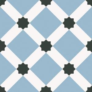 Bodenfliese Feinsteinzeug Barcelona Glasiert Matt 25 cm x 25 cm