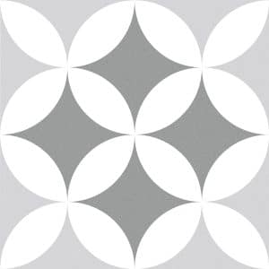 Bodenfliese Feinsteinzeug Barcelona Grau 25 cm x 25 cm