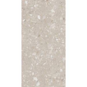 Bodenfliese Feinsteinzeug Beige Glasiert Matt 60 cm x 120 cm