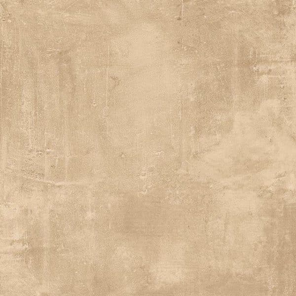 Bodenfliese Feinsteinzeug Beige Glasiert Matt 60 cm x 60 cm