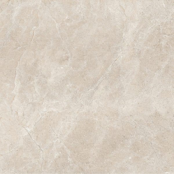 Bodenfliese Feinsteinzeug Beige Glasiert Poliert 60 cm x 60 cm