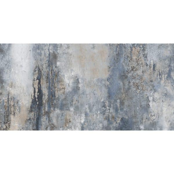 Bodenfliese Feinsteinzeug Blau 60 cm x 120 cm