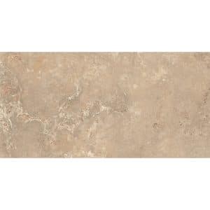 Bodenfliese Feinsteinzeug Creme 60 cm x 120 cm