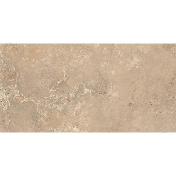 Bodenfliese Feinsteinzeug Creme 60 cm x 120 cm
