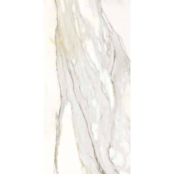 Bodenfliese Feinsteinzeug Creme Glasiert Matt 60 cm x 120 cm