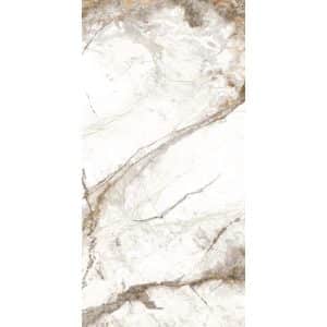 Bodenfliese Feinsteinzeug Gold Glasiert Poliert 60 cm x 120 cm