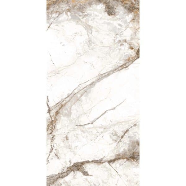 Bodenfliese Feinsteinzeug Gold Glasiert Poliert 60 cm x 120 cm
