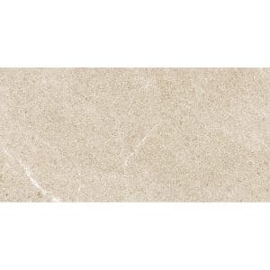 Bodenfliese Feinsteinzeug Manhattan Creme 60 cm x 30 cm