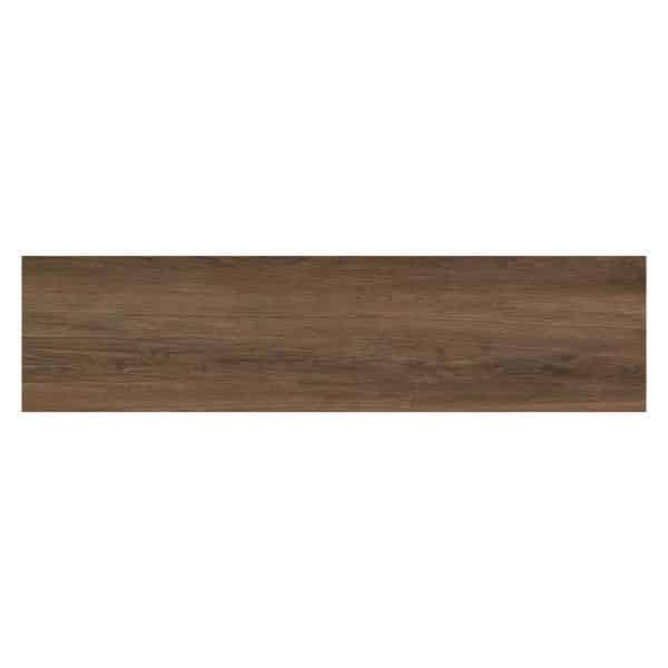 Bodenfliese Feinsteinzeug Oak Braun Glasiert Matt 90 cm x 22