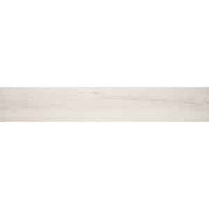 Bodenfliese Feinsteinzeug Oak grande Weiß Strukturiert 2 cm x 12 cm
