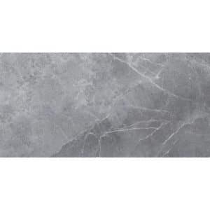 Bodenfliese Feinsteinzeug Opium Silber Poliert 60 cm x 120 cm