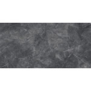 Bodenfliese Feinsteinzeug Schwarz 60 cm x 30 cm