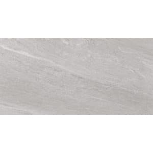 Bodenfliese Feinsteinzeug Track Grau 90 cm x 45 cm