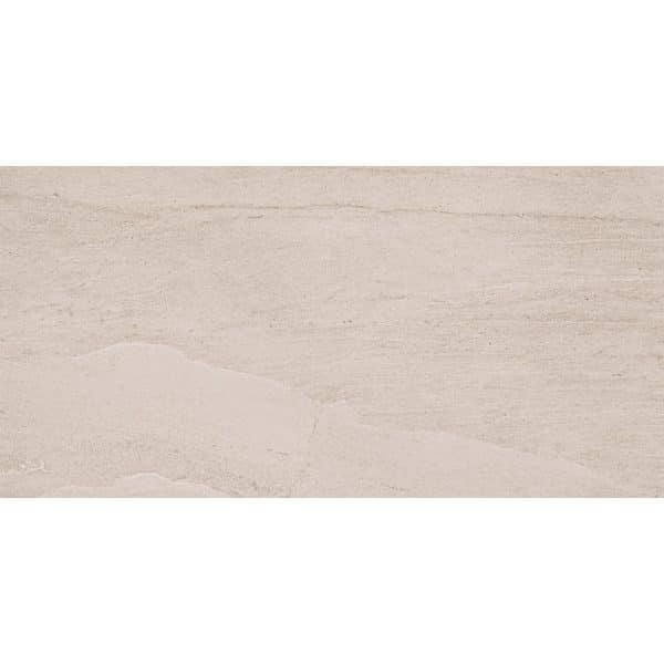 Bodenfliese Feinsteinzeug Track Weiß 90 cm x 45 cm