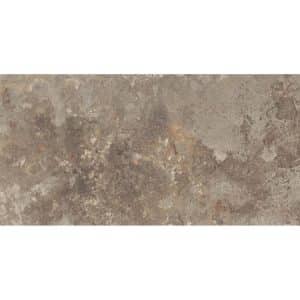 Bodenfliese Feinsteinzeug Travertino Teilpoliert 60 cm x 120 cm
