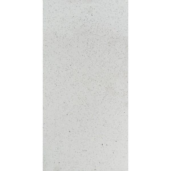 Bodenfliese Quarzkomposit Weiß Glänzend Rektifizierung 60 cm x 30 cm