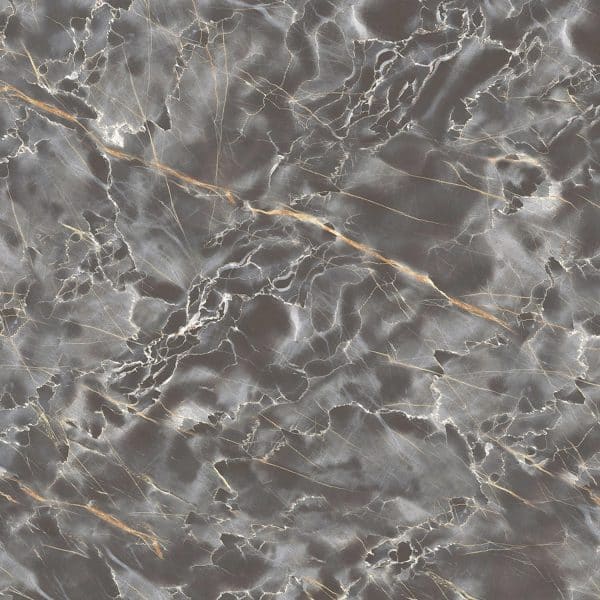 Bodenfliese Wave Feinsteinzeug Marmor Grey Glasiert Poliert 60 cm x 60 cm
