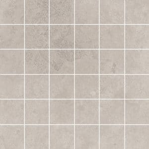 Feinsteinzeug Mosaik Massa Grigio Glasiert Matt Rektifiziert 30 x 30 cm