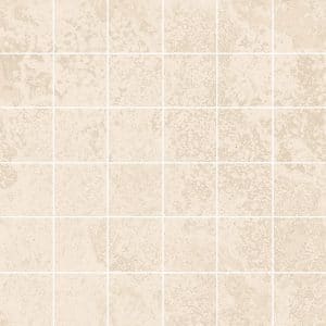 Feinsteinzeug Mosaik Massa Ivory Glasiert Lappato Rektifiziert 30 x 30 cm
