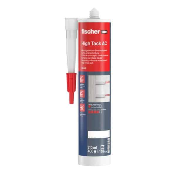Fischer Montageklebstoff High Tack AC Weiß 310 ml