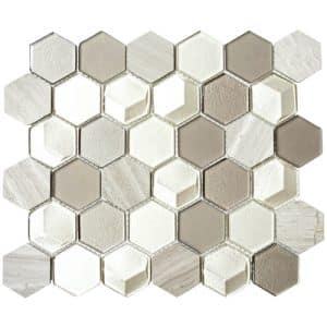 HuH Mosaik Mosaikfliese »Hexa«