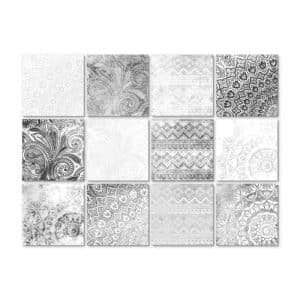 K&L Wall Art Fliesenaufkleber »Boho-Beton-Optik«