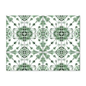 K&L Wall Art Fliesenaufkleber »Florale Muster«