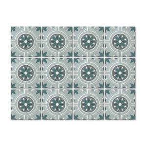 K&L Wall Art Fliesenaufkleber »Landhausblume«