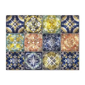 K&L Wall Art Fliesenaufkleber »Märchenhafte Ornamente«