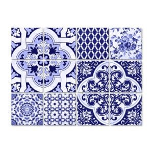K&L Wall Art Fliesenaufkleber »Portugiesisches Muster«