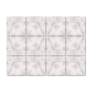 K&L Wall Art Fliesenaufkleber »Retro Stern Betonoptik«