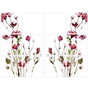 K&L Wall Art Fliesenaufkleber »Sommer Blumen«