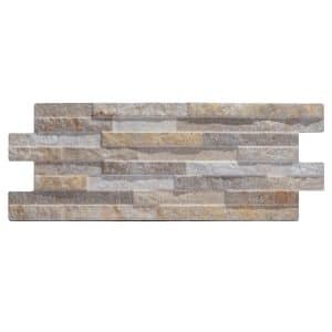 Klimex Verblender Feinsteinzeug UltraStrong Firenze 4D 40 cm x 16 cm Creme