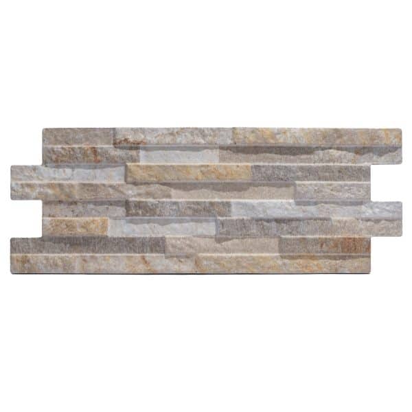 Klimex Verblender Feinsteinzeug UltraStrong Firenze 4D 40 cm x 16 cm Creme
