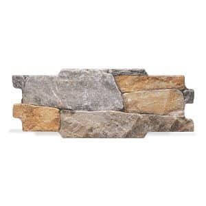 Klimex Verblender Feinsteinzeug UltraStrong Landhouse 40 cm x 16 cm Braun