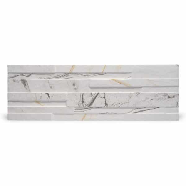Klimex Verblender Feinsteinzeug UltraStrong Marble White 52 cm x 17 cm