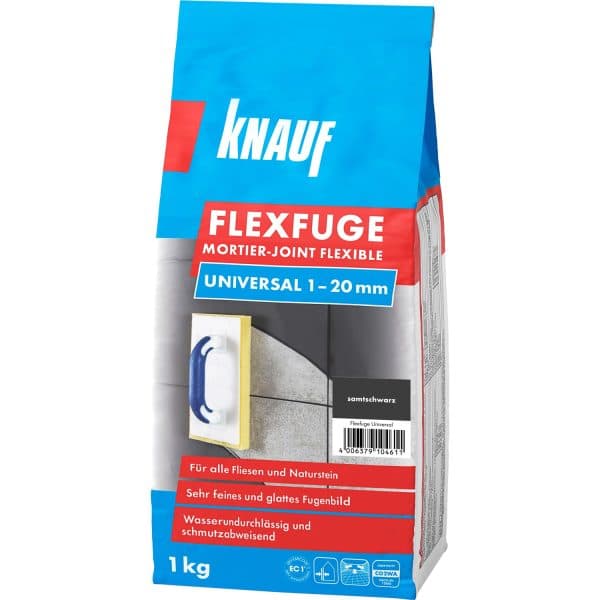 Knauf Flexfuge Universal Samtschwarz 1 kg