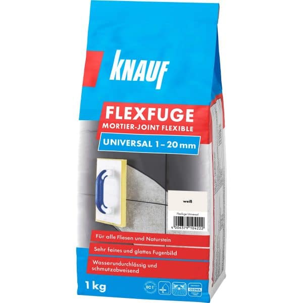 Knauf Flexfuge Universal Weiß  1 kg