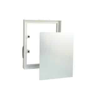 Marley Fliesenrahmen mit Trägerplatte und Magneten Kunststoff 206 mm x 256 mm