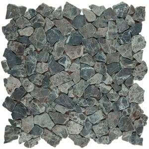 Marmormosaikmatte Marron Emperado Dark 30