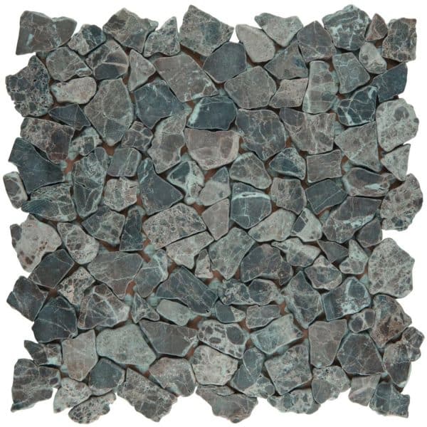 Marmormosaikmatte Marron Emperado Dark 30