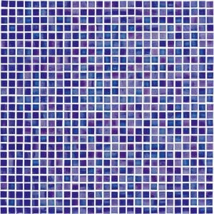 Mosaik Glas Mini Violett Blue 29