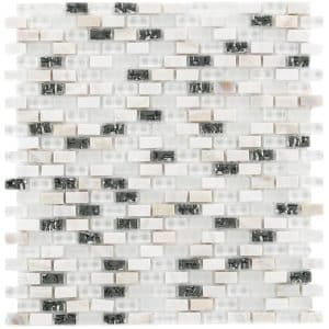 Mosaik Glas & Stein 5th Avenue White Mix Seashell 28
