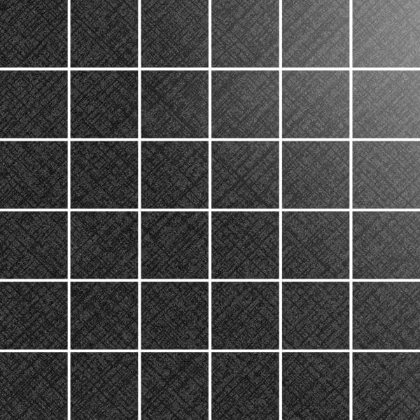 Mosaik Las Vegas Schwarz 30 cm x 30 cm
