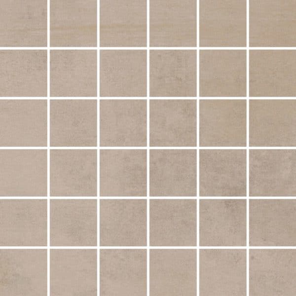 Mosaikfliese Denver Feinsteinzeug Taupe 30 cm x 30 cm