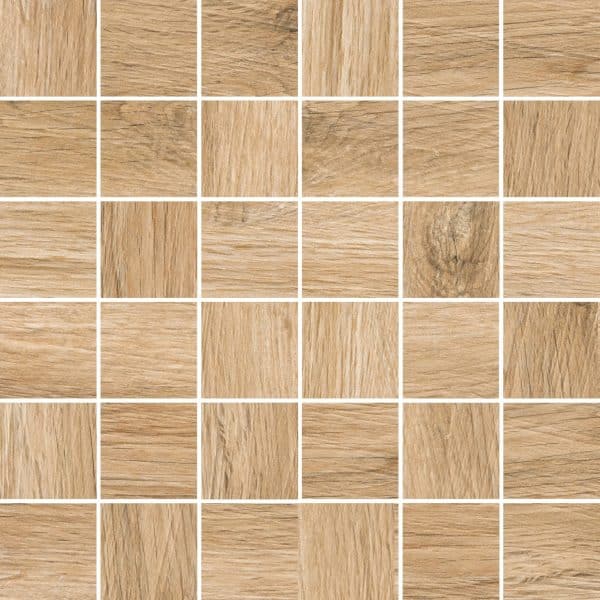 Mosaikfliese Oak Cream 30 cm x 30 cm