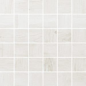 Mosaikfliese Oak White 30 cm x 30 cm