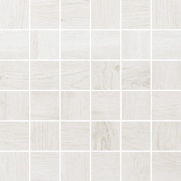 Mosaikfliese Oak White 30 cm x 30 cm